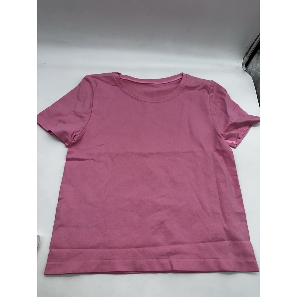 OQQ Short Sleeve T In Bubblegum Pink Size Medium